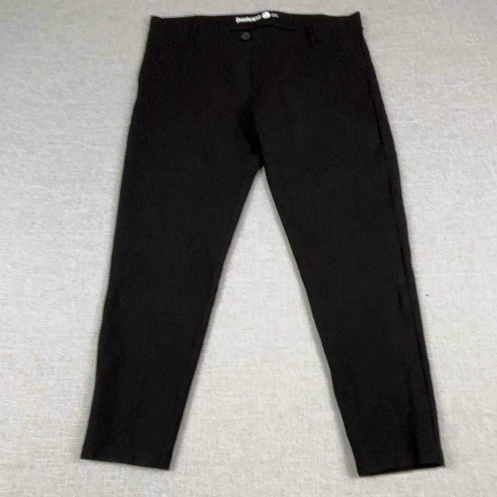 Betabrand Pants Womens XL‎ Petite Black Ponte Slim Dress Workwear Pockets